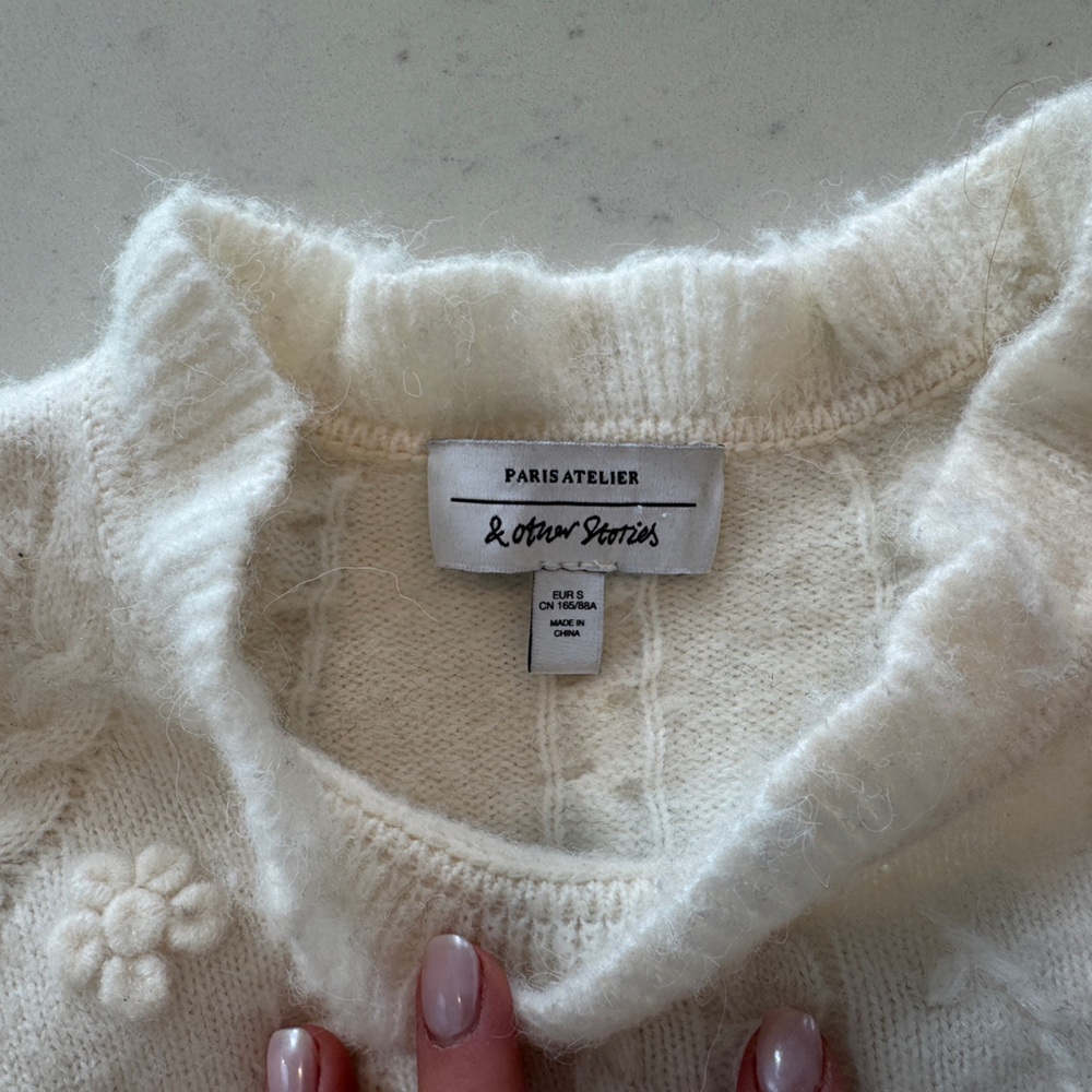 & Other Stories - Dainty Cream Sweater